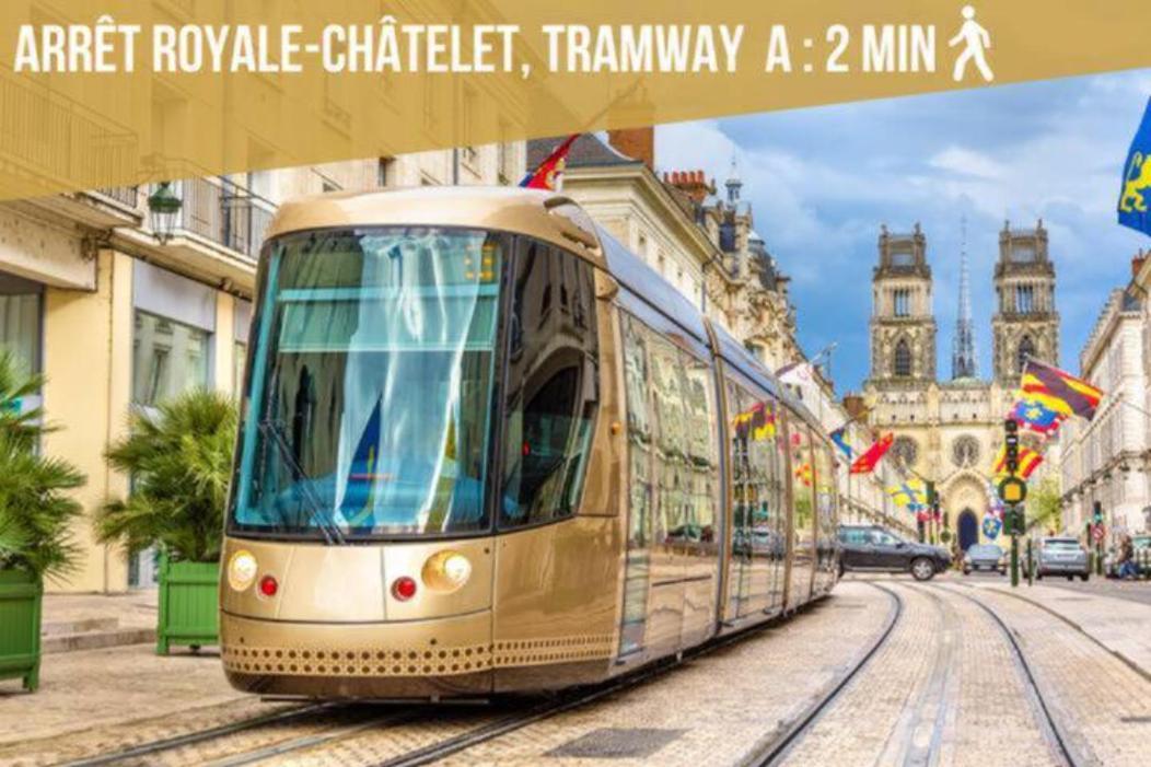 T2 Le Chatelet Apartment Orleans Bagian luar foto