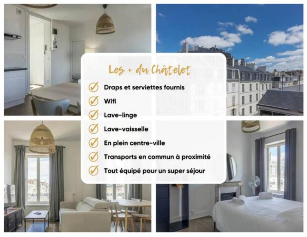 T2 Le Chatelet Apartment Orleans Bagian luar foto